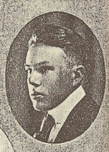 Harry Partch high school graduation photo, 1919