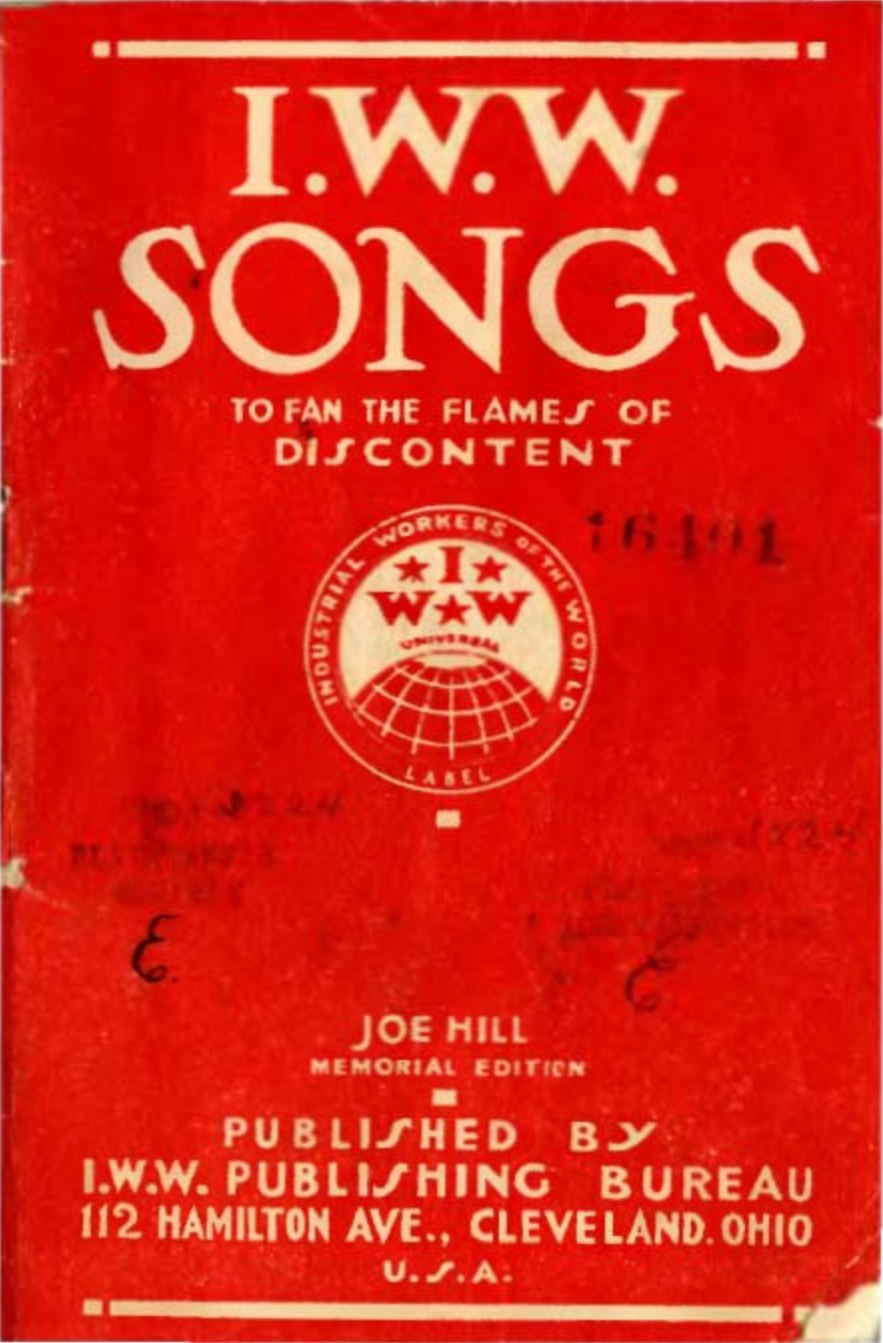 Songs of the Workers front cover