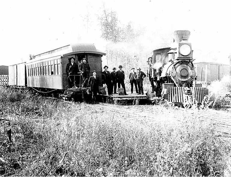 Tanana Valley Railroad near Fairbanks, Alaska