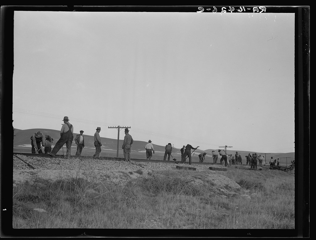 White section gang near King City, California