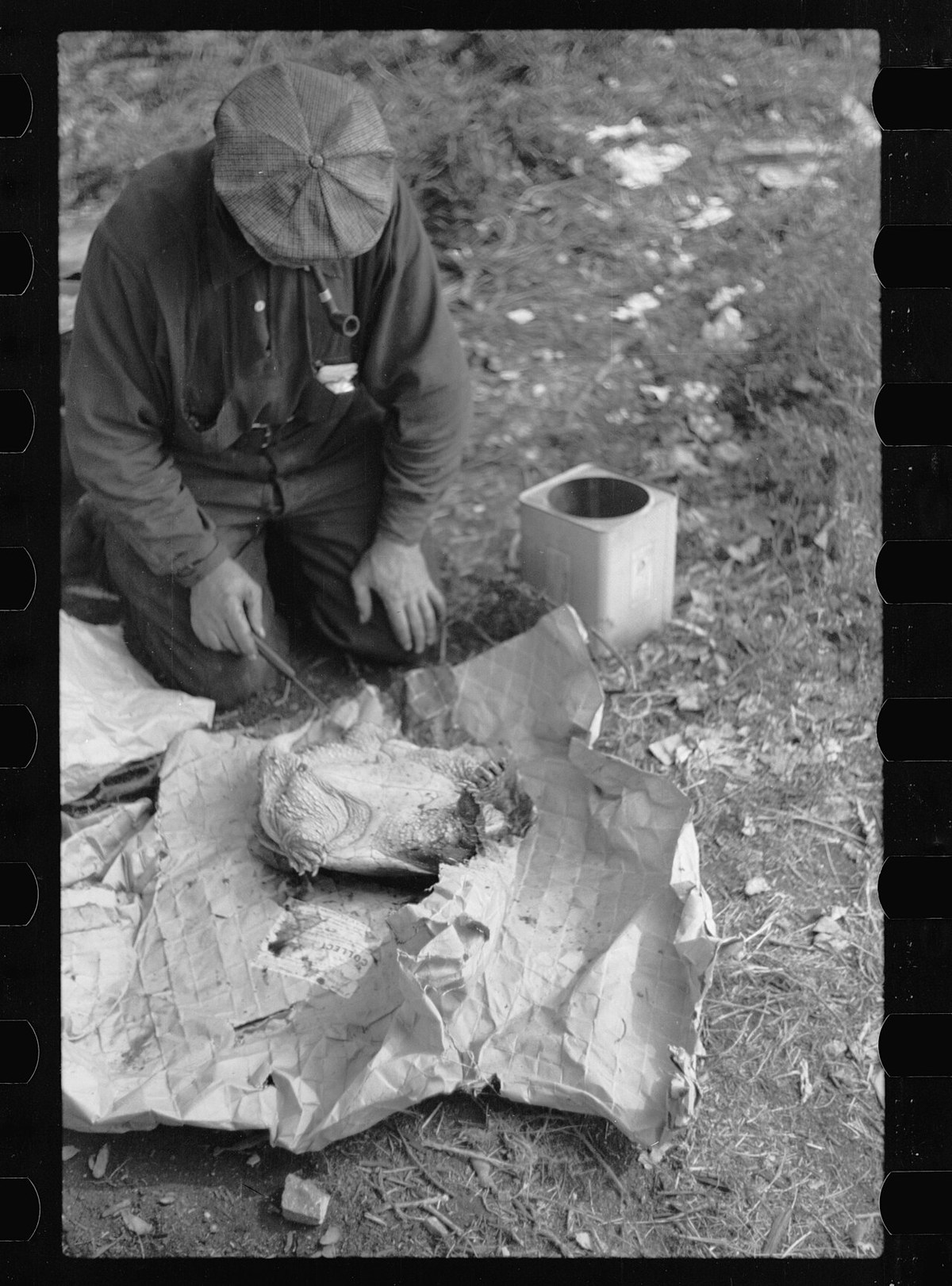 Preparing food in a Minneapolis jungle