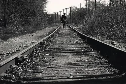Railroad tracks